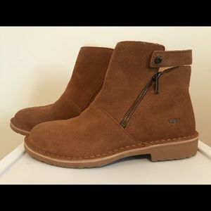UGG Boots Suede Light Brown Size 8